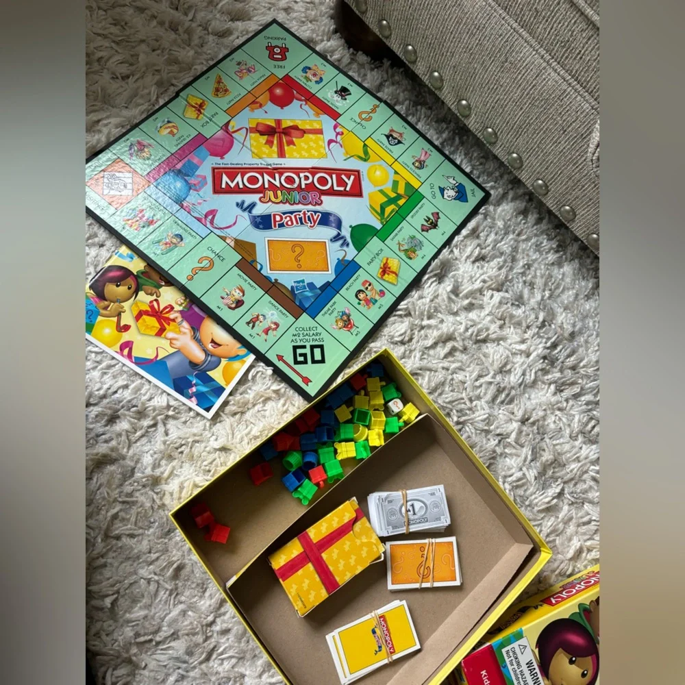 Hasbro Monopoly Junior Party Board Game